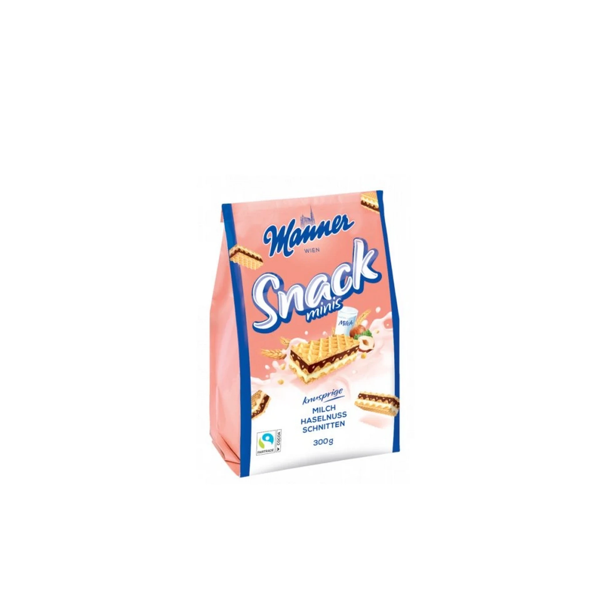 Manner Snack Milk Hazelnut 300Gr