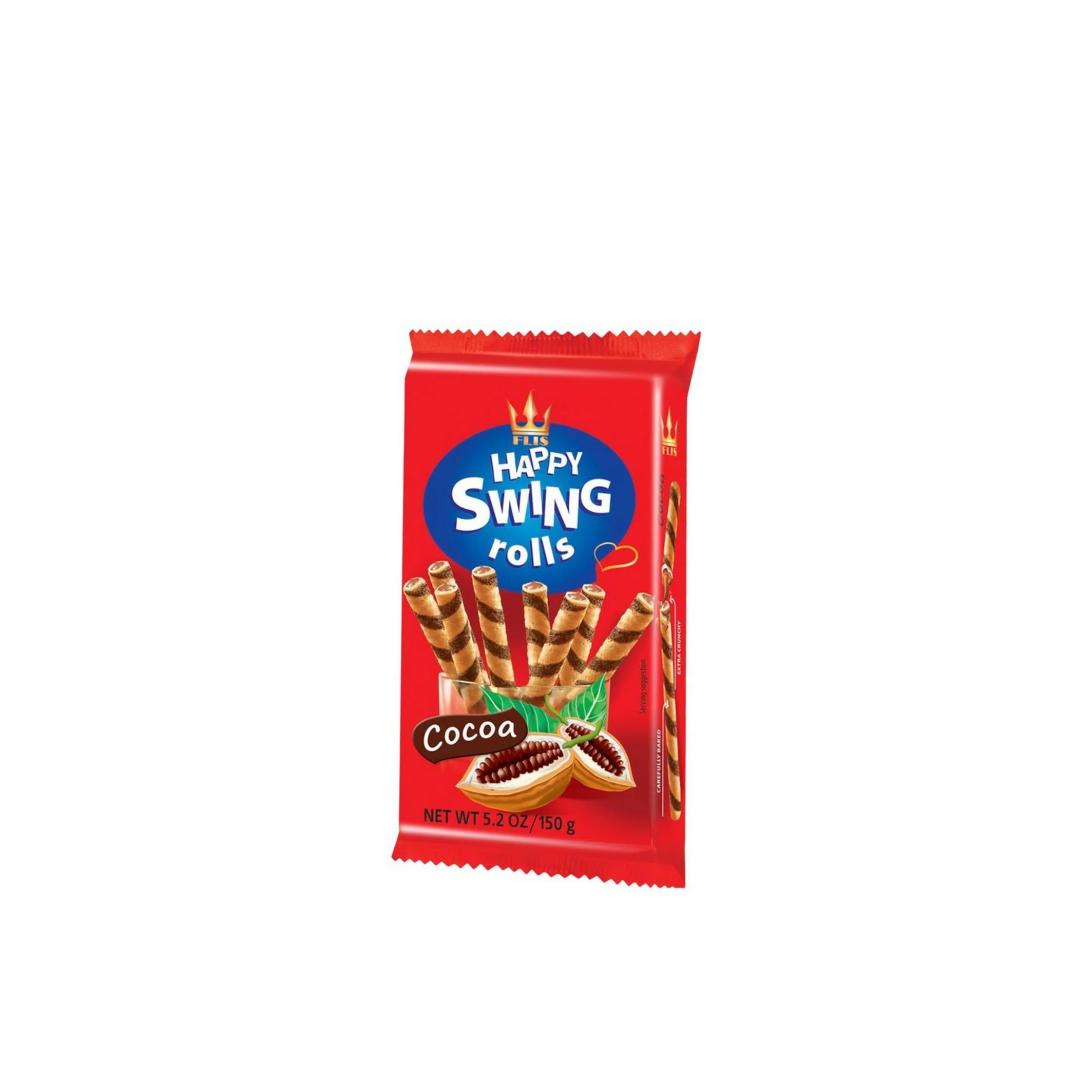 Happy Swing Rolls Cocoa 150Gr